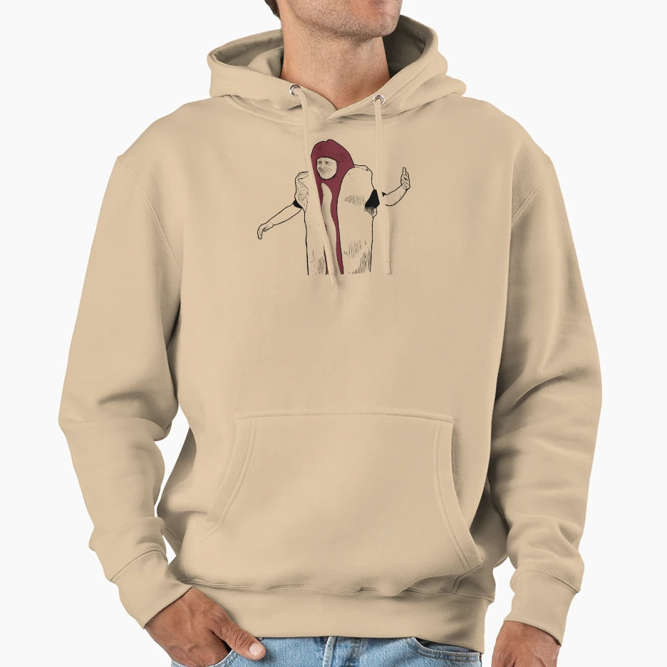 Hot Dog Car Crash I Think You Should Hoodie - Fun Novelty Design Unisex - T-Shirt, Sweatshirt, Hoodie