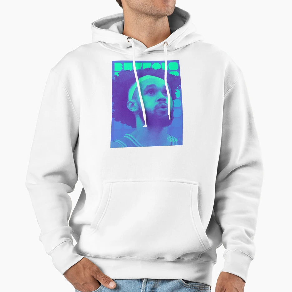Derrick White Buffalo Hoodie - Trendy Graphic Unisex - T-Shirt, Sweatshirt, Hoodie