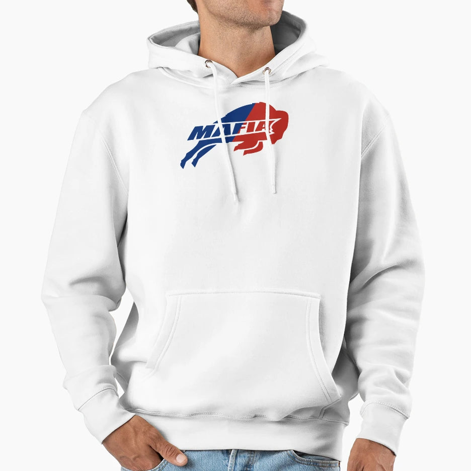 Bills Mafia Hoodie - Fun Novelty Design for Adults - T-Shirt, Sweatshirt, Hoodie