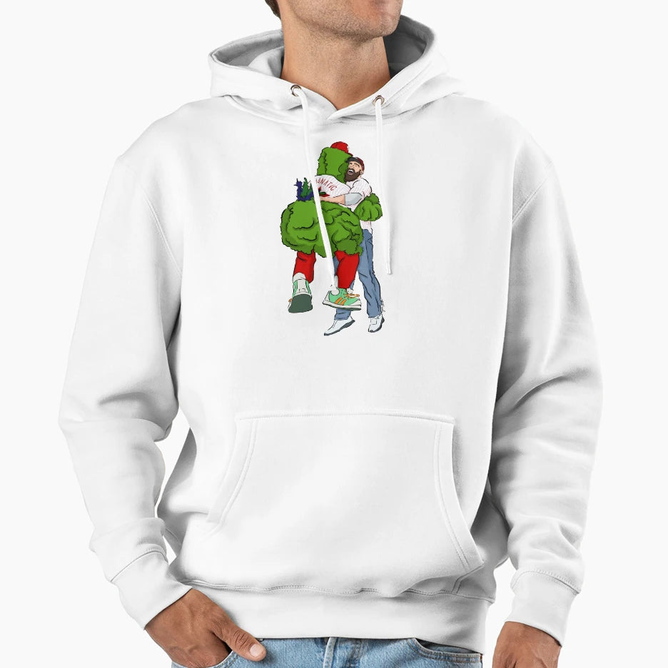 Jason And Mascot Hoodie - Custom Art Print for Adults - T-Shirt, Sweatshirt, Hoodie