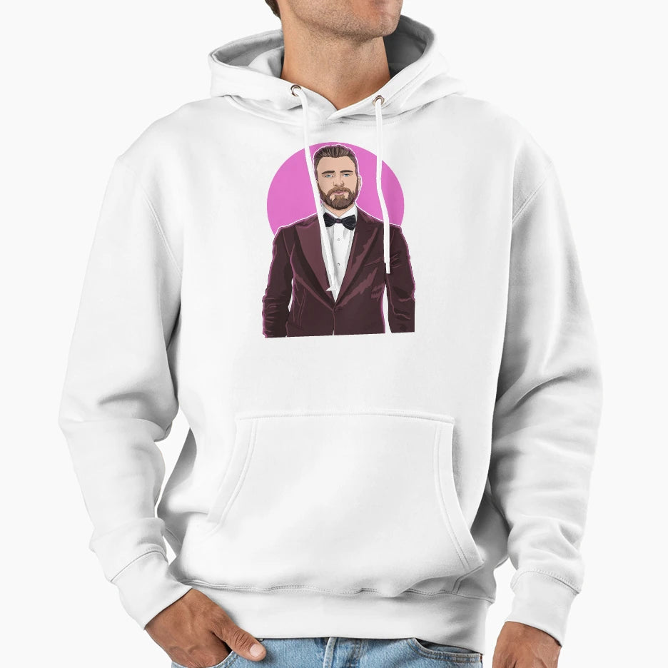 Chris Evans Hoodie - Streetwear Style for Adults - T-Shirt, Sweatshirt, Hoodie