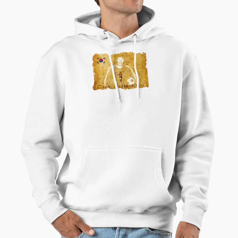 Cha Bum Kun South Korean Soccer Hoodie - Casual Everyday Wear for Adults - T-Shirt, Sweatshirt, Hoodie