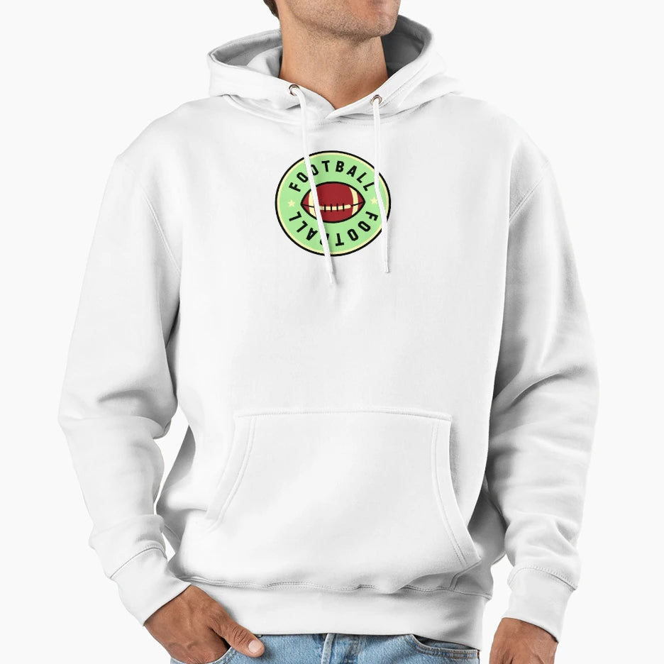 American Football Lover And Fan Hoodie - Trendy Graphic Unisex - T-Shirt, Sweatshirt, Hoodie