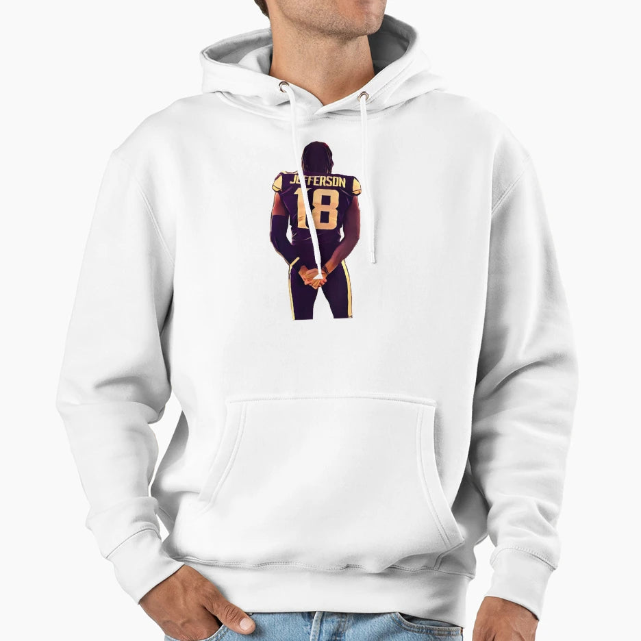 JJ 18 Posing Hoodie - Graphic Print Men Women - T-Shirt, Sweatshirt, Hoodie