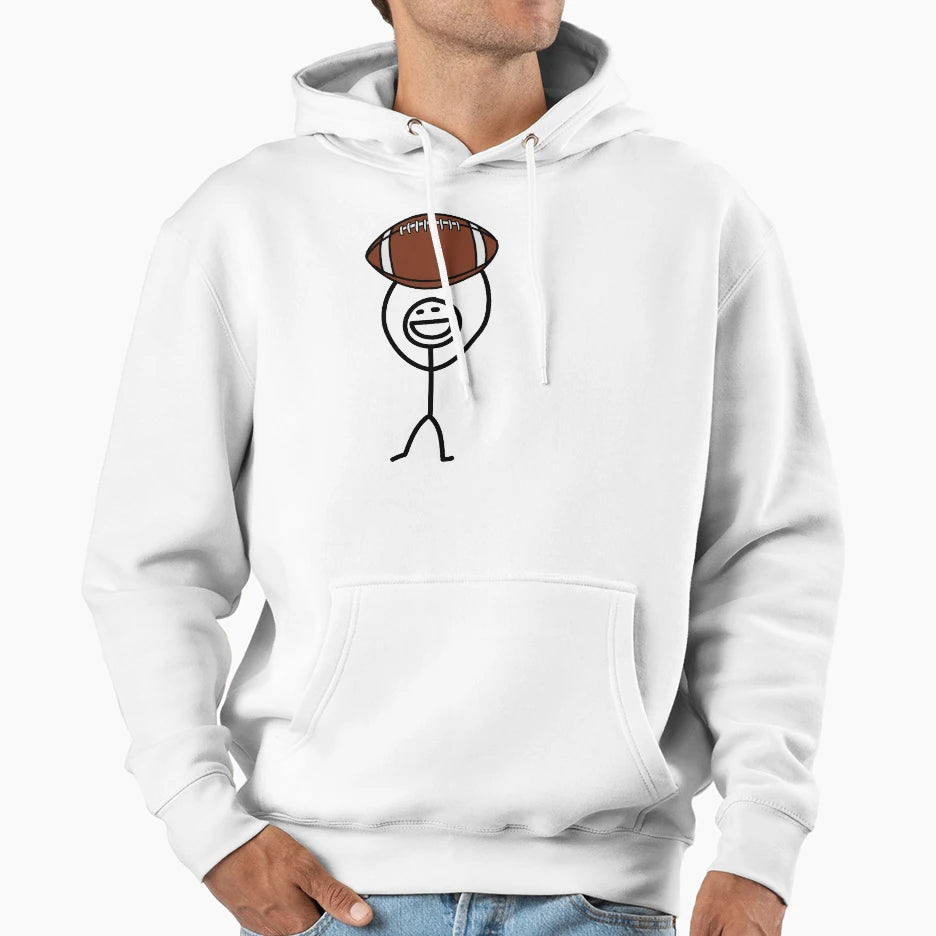 Football Fan Hoodie - Streetwear Style Unisex - T-Shirt, Sweatshirt, Hoodie