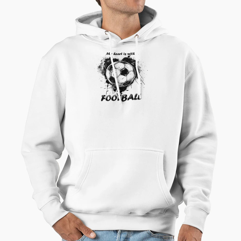 Soccer Ball Hoodie - Trendy Graphic for Adults - T-Shirt, Sweatshirt, Hoodie