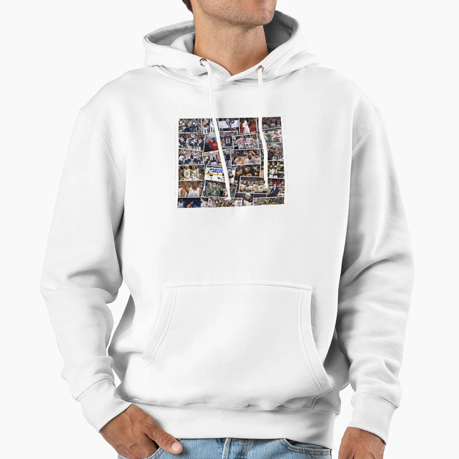 Boston Sports Hoodie - Fun Novelty Design for Adults - T-Shirt, Sweatshirt, Hoodie