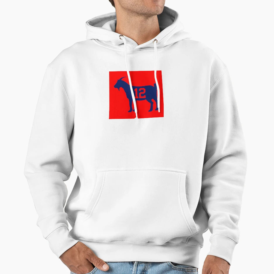 Tom 12 Hoodie - Minimalist Print Men Women - T-Shirt, Sweatshirt, Hoodie