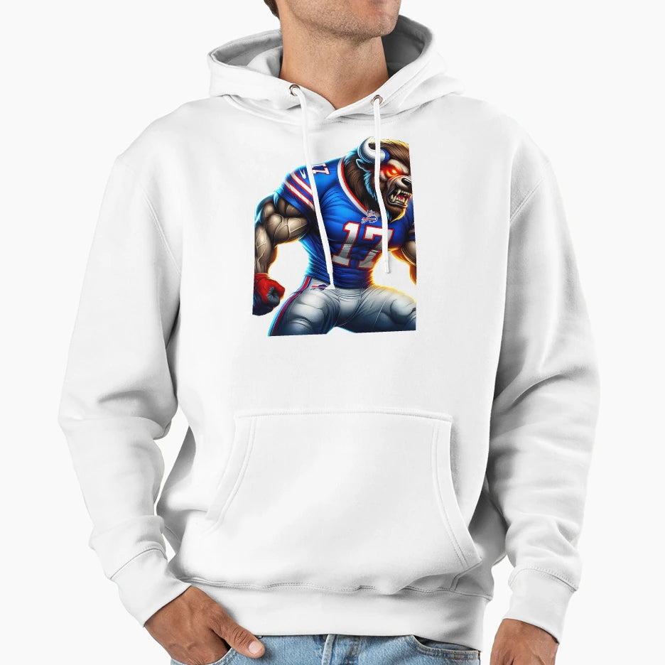 Billy Buffalo Bills Hoodie - Custom Art Print for Adults - T-Shirt, Sweatshirt, Hoodie