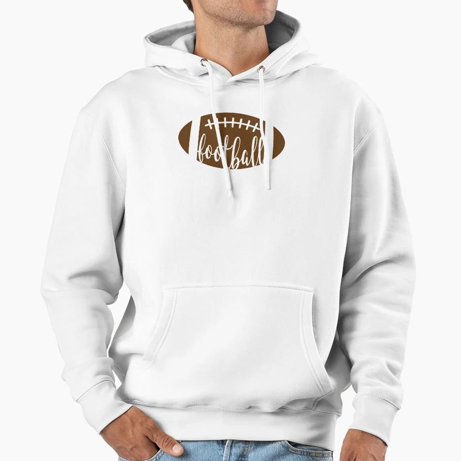 Football Hoodie - Casual Everyday Wear Unisex - T-Shirt, Sweatshirt, Hoodie