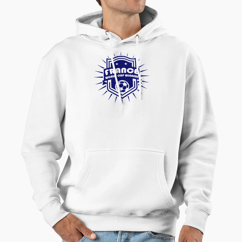 France 2018 World Cup Winners Hoodie - Graphic Print Unisex - T-Shirt, Sweatshirt, Hoodie