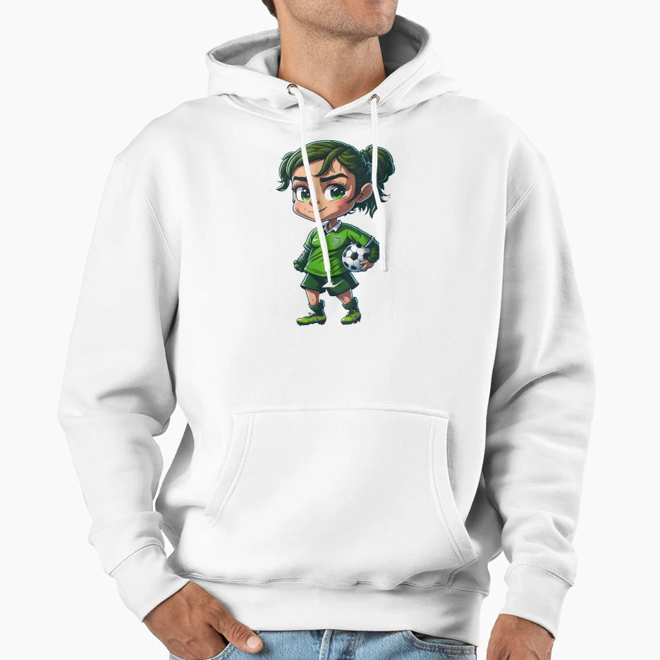 Soccer Green 2 Hoodie - Streetwear Style Men Women - T-Shirt, Sweatshirt, Hoodie