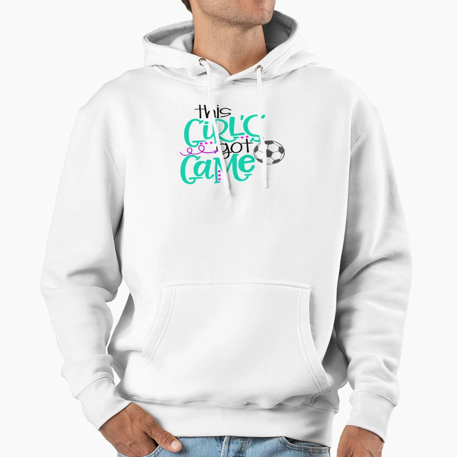 This Got Game Soccer Hoodie - Minimalist Print Unisex - T-Shirt, Sweatshirt, Hoodie
