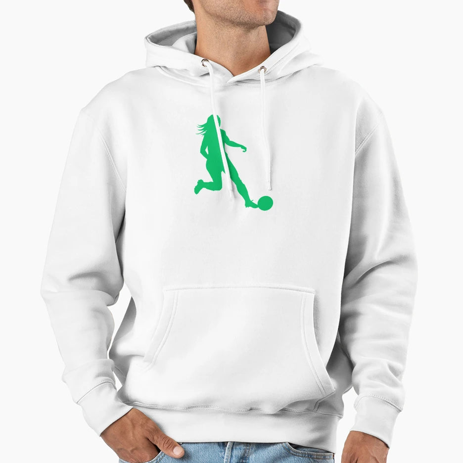 Green Running Her Game Her Rules Hoodie - Minimalist Print Men Women - T-Shirt, Sweatshirt, Hoodie