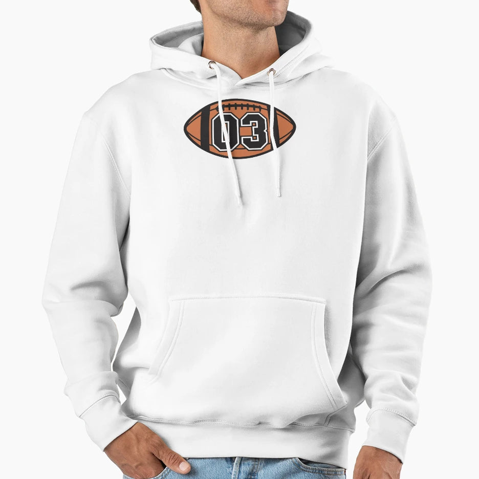 Football 03 Hoodie - Casual Everyday Wear for Adults - T-Shirt, Sweatshirt, Hoodie