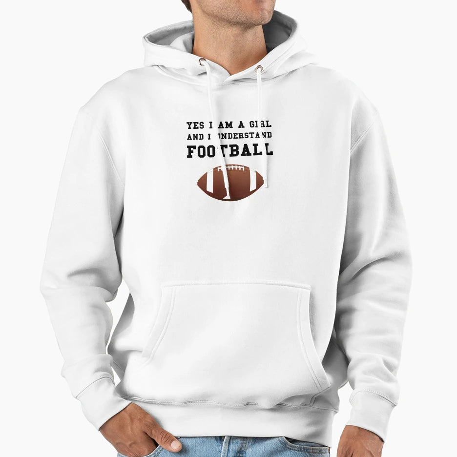 Football Hoodie - Unique Graphic Men Women - T-Shirt, Sweatshirt, Hoodie