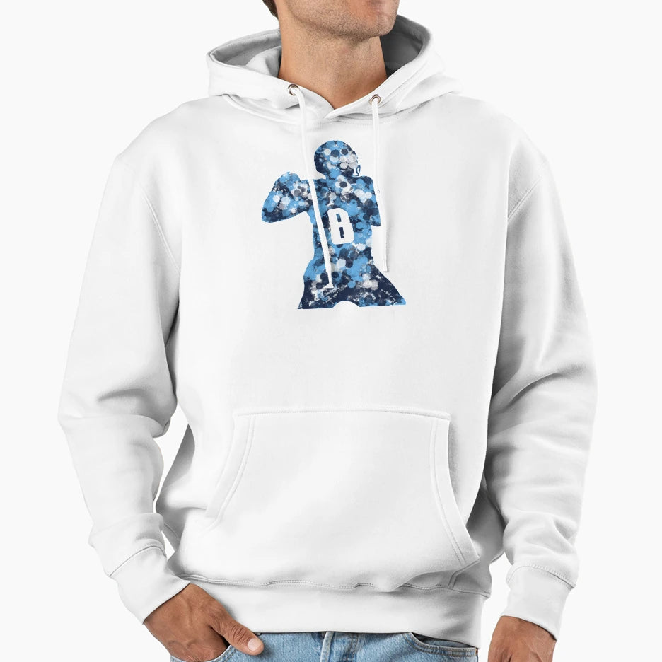 Splatter Mariota Hoodie - Novelty Apparel Unisex - T-Shirt, Sweatshirt, Hoodie