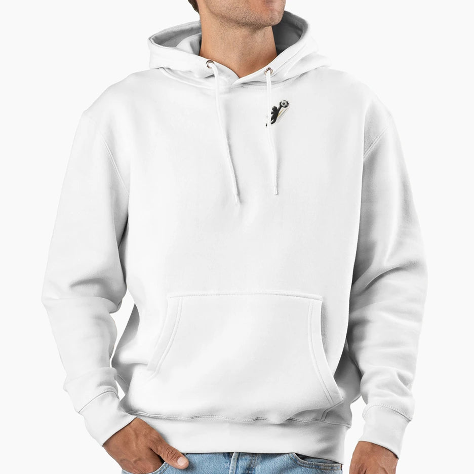 Football Player Hoodie - Minimalist Print Unisex - T-Shirt, Sweatshirt, Hoodie