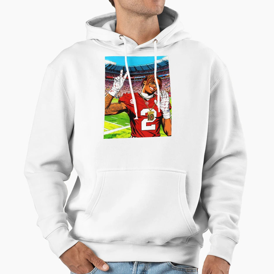 Crimson Tide Victory Pose Hoodie - Casual Everyday Wear Men Women - T-Shirt, Sweatshirt, Hoodie