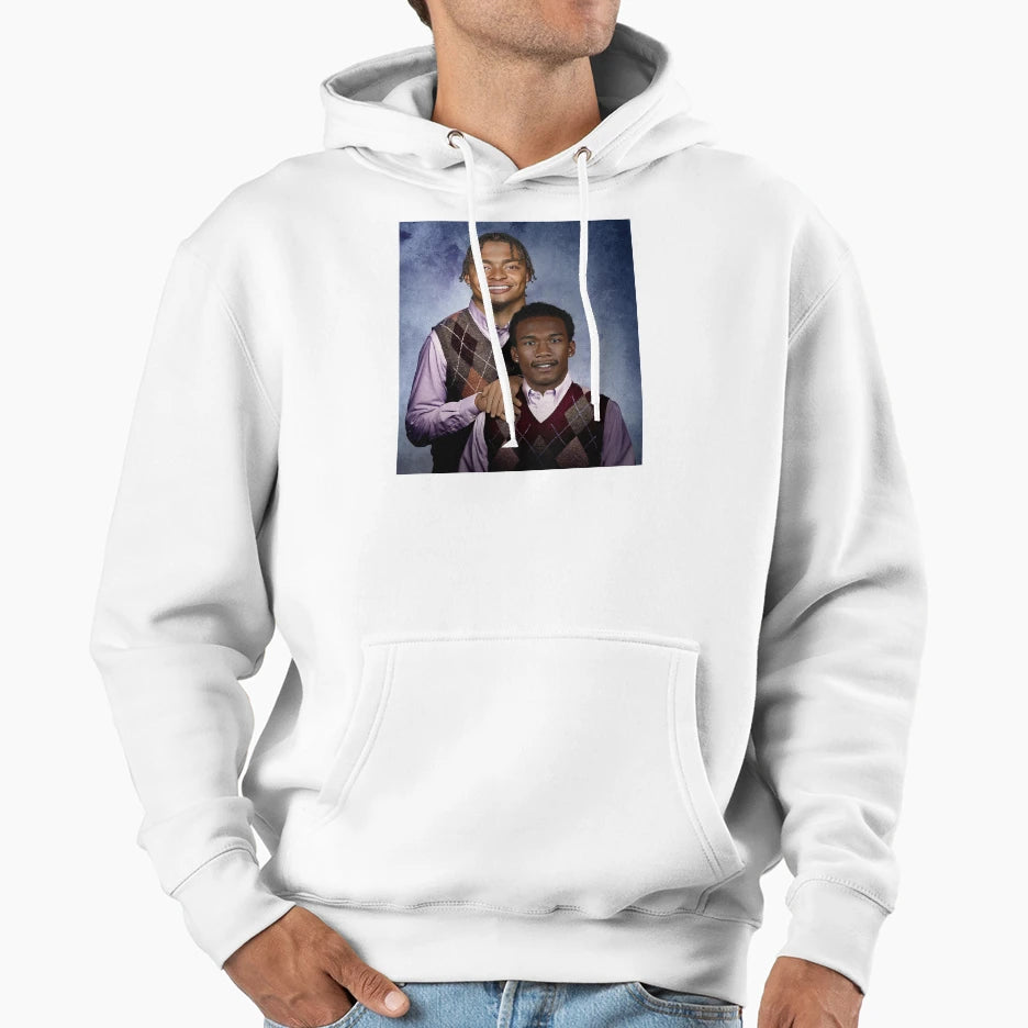 Justin Fields Garrett Wilson Football Hoodie - Streetwear Style Men Women - T-Shirt, Sweatshirt, Hoodie