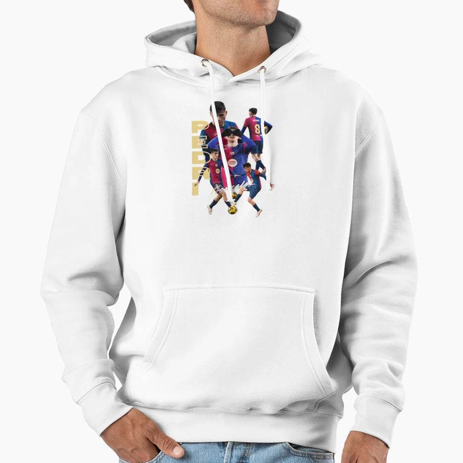 Pedri Gonzalez Hoodie - Fun Novelty Design for Adults - T-Shirt, Sweatshirt, Hoodie
