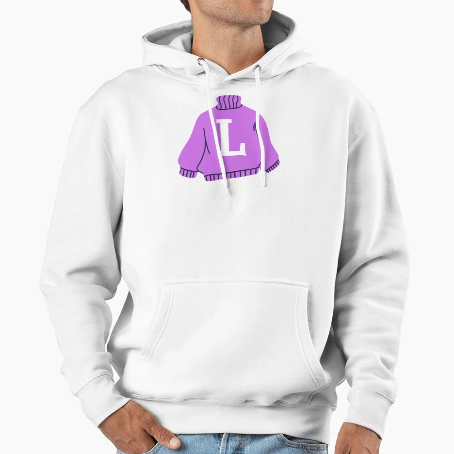 Letter Hoodie - Trendy Graphic for Adults - T-Shirt, Sweatshirt, Hoodie