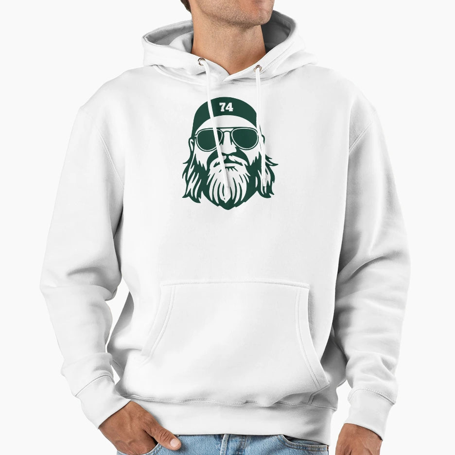 Nick Mangold True Jet 74 Hoodie - Minimalist Print for Adults - T-Shirt, Sweatshirt, Hoodie