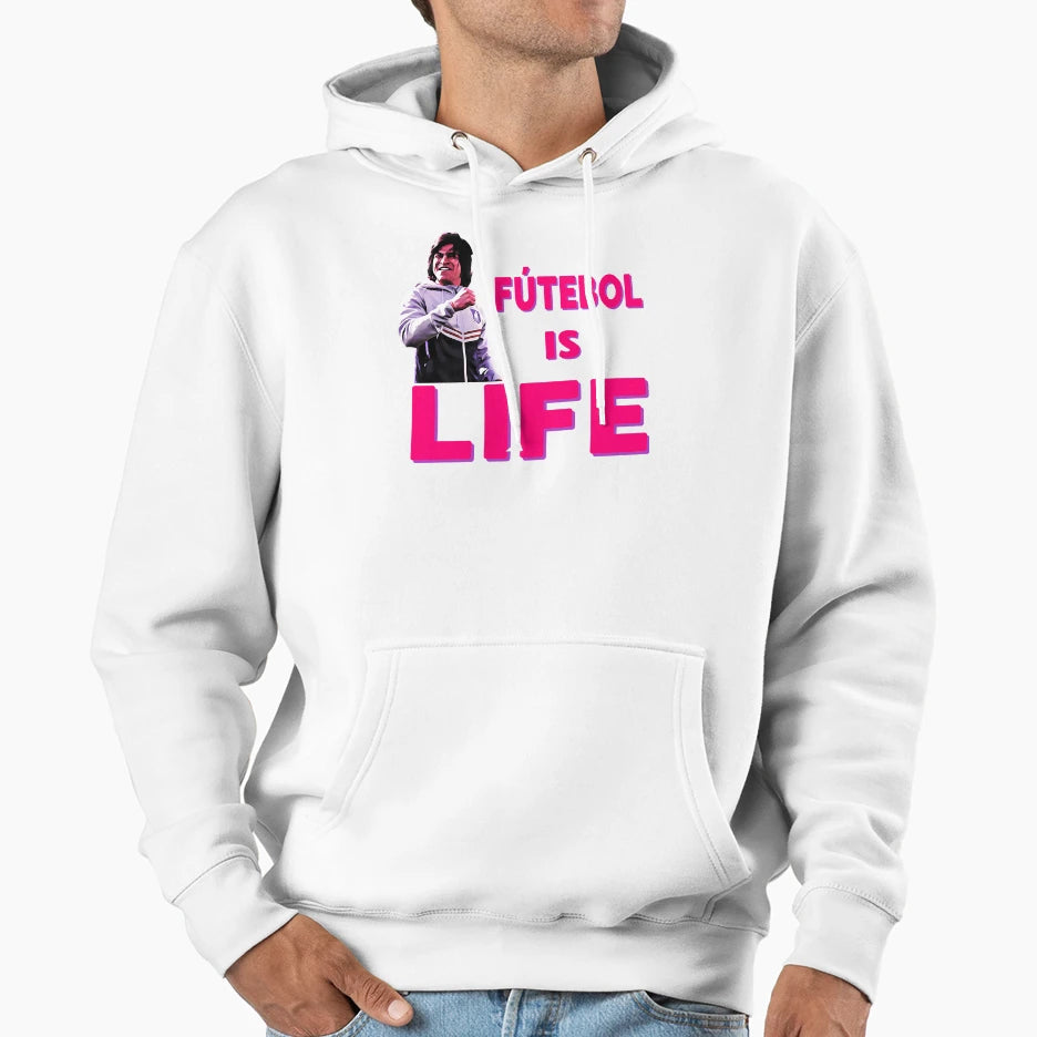 Team Futbol Is World Life Great Hoodie - Novelty Apparel Men Women - T-Shirt, Sweatshirt, Hoodie