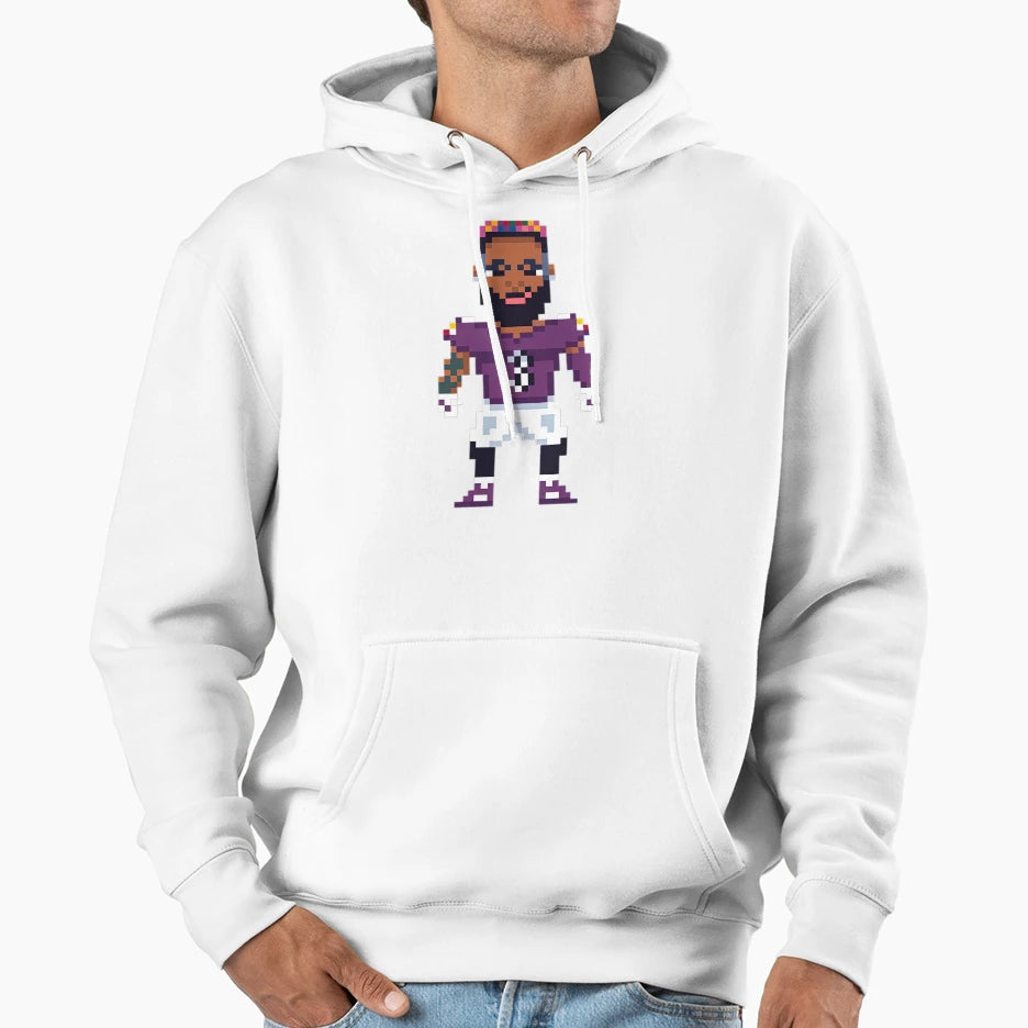 Obj 8Bit Hoodie - Unique Graphic Unisex - T-Shirt, Sweatshirt, Hoodie