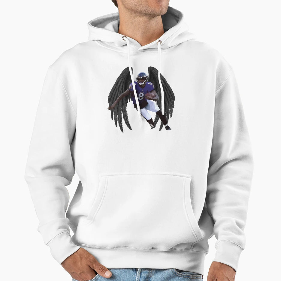Soaring Lamar Hoodie - Novelty Apparel for Adults - T-Shirt, Sweatshirt, Hoodie