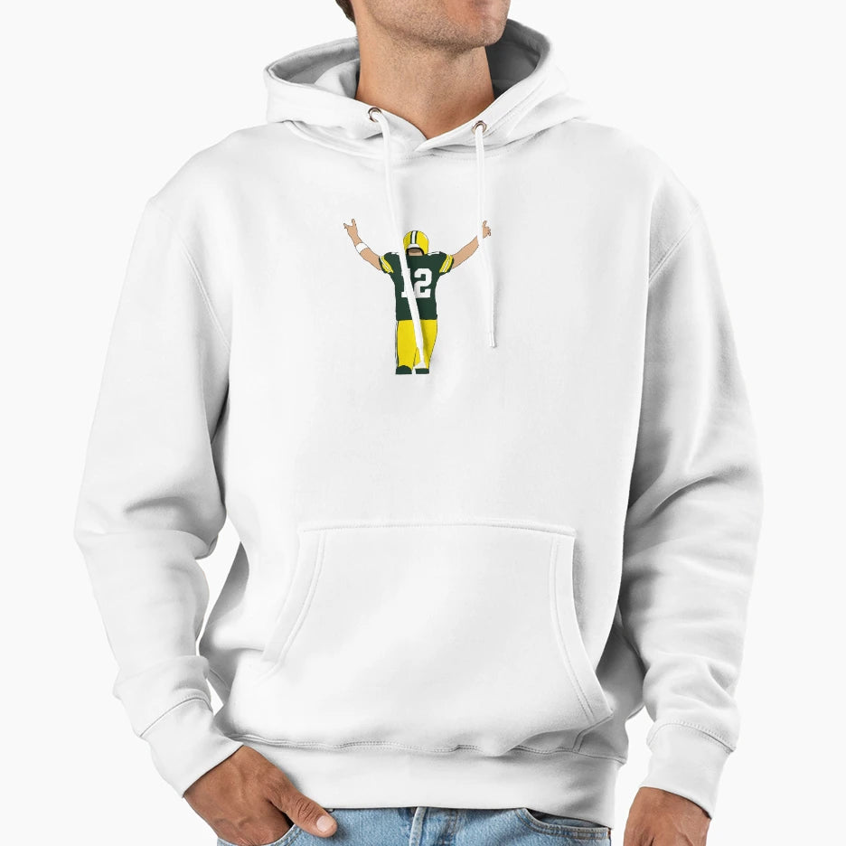 Green Bay Packers AR Hoodie - Custom Art Print Men Women - T-Shirt, Sweatshirt, Hoodie