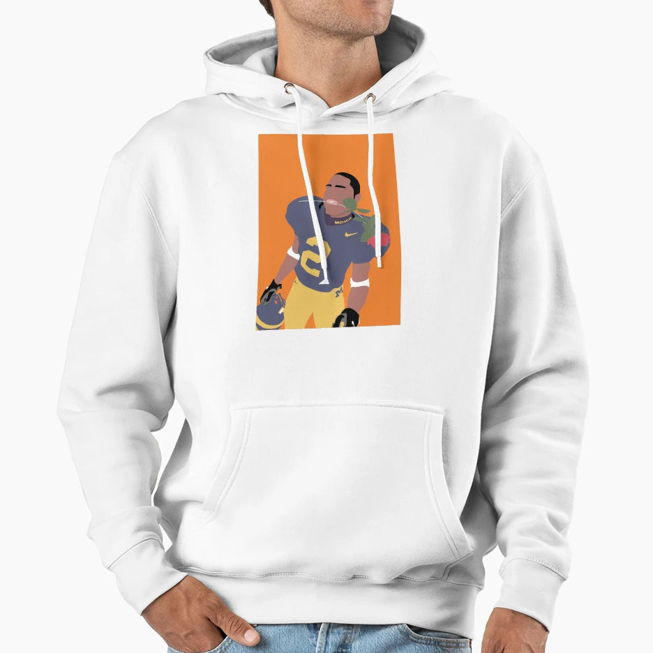 Charles Woodson Hoodie - Novelty Apparel for Adults - T-Shirt, Sweatshirt, Hoodie