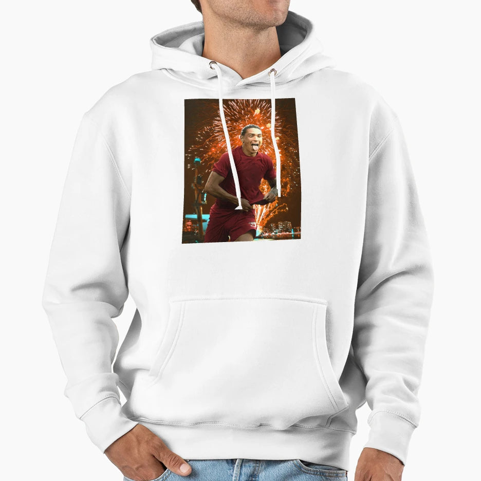 Darwin Nunez Explosion Hoodie - Graphic Print for Adults - T-Shirt, Sweatshirt, Hoodie