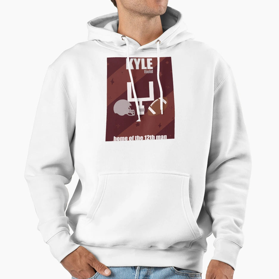 Kyle Field Hoodie - Casual Everyday Wear Unisex - T-Shirt, Sweatshirt, Hoodie