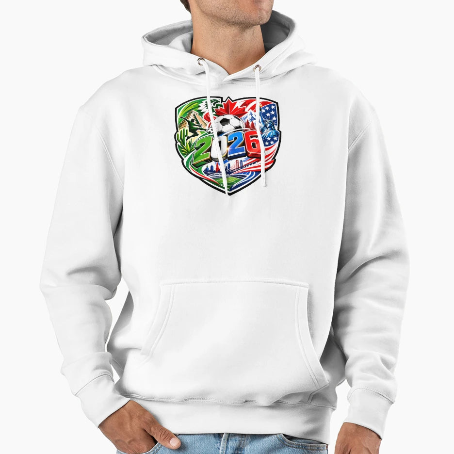 Experience Football This 2026 Lets Hoodie - Casual Everyday Wear Men Women - T-Shirt, Sweatshirt, Hoodie