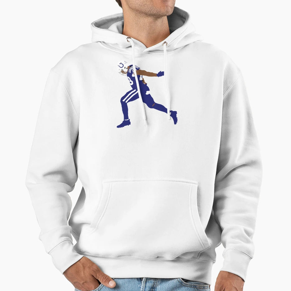 Jonathon Taylor Touchdown Hoodie - Streetwear Style Men Women - T-Shirt, Sweatshirt, Hoodie