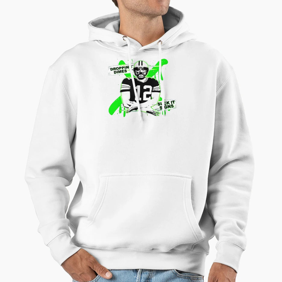 AR Dropping Dimes Hoodie - Trendy Graphic for Adults - T-Shirt, Sweatshirt, Hoodie