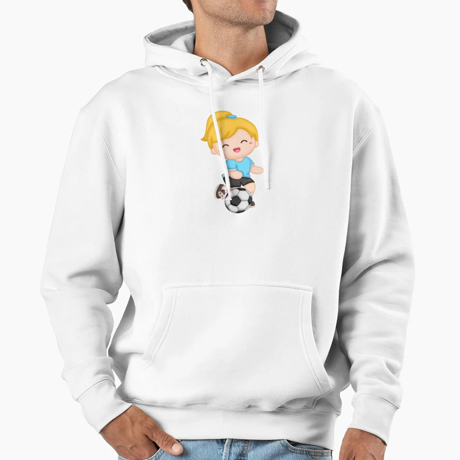 Having Fun While Playing Soccer Hoodie - Casual Everyday Wear for Adults - T-Shirt, Sweatshirt, Hoodie
