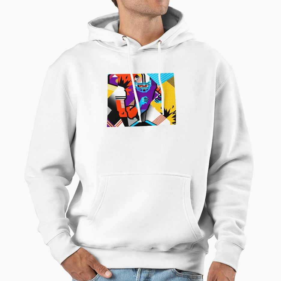 Football Hoodie - Novelty Apparel Unisex - T-Shirt, Sweatshirt, Hoodie