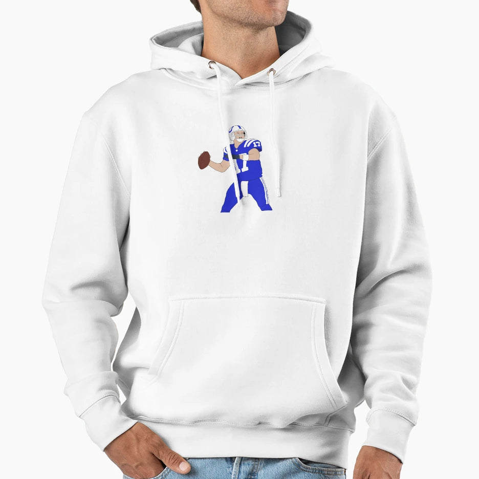 Indianapolis Colts Philip Rivers Hoodie - Graphic Print Men Women - T-Shirt, Sweatshirt, Hoodie