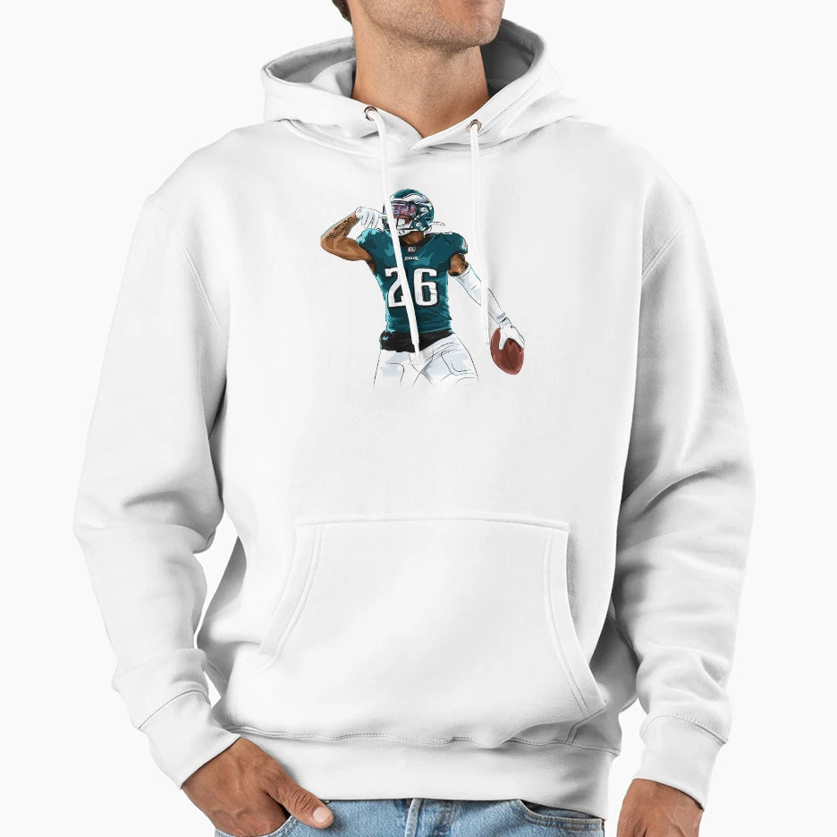Miles Sanders Hoodie - Novelty Apparel for Adults - T-Shirt, Sweatshirt, Hoodie