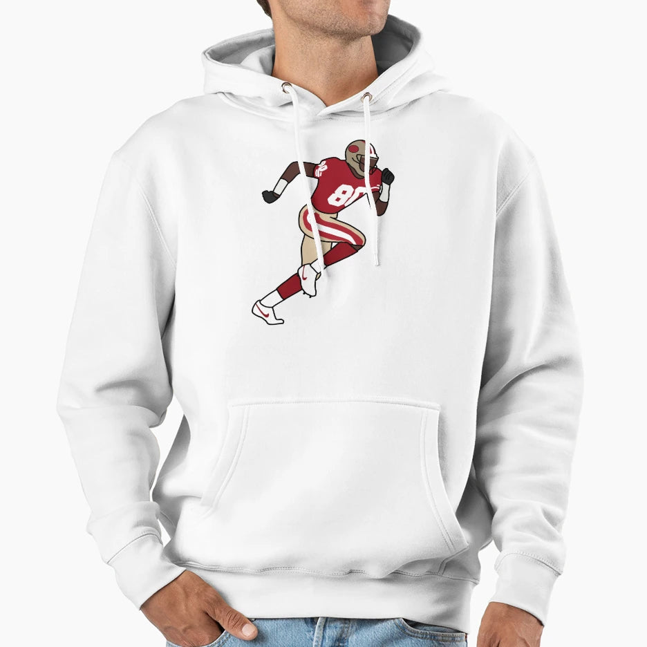 Jerry Rice Hoodie - Novelty Apparel Men Women - T-Shirt, Sweatshirt, Hoodie
