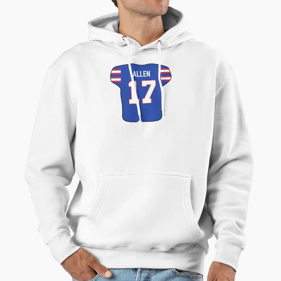 JA Jersey Hoodie - Novelty Apparel Men Women - T-Shirt, Sweatshirt, Hoodie