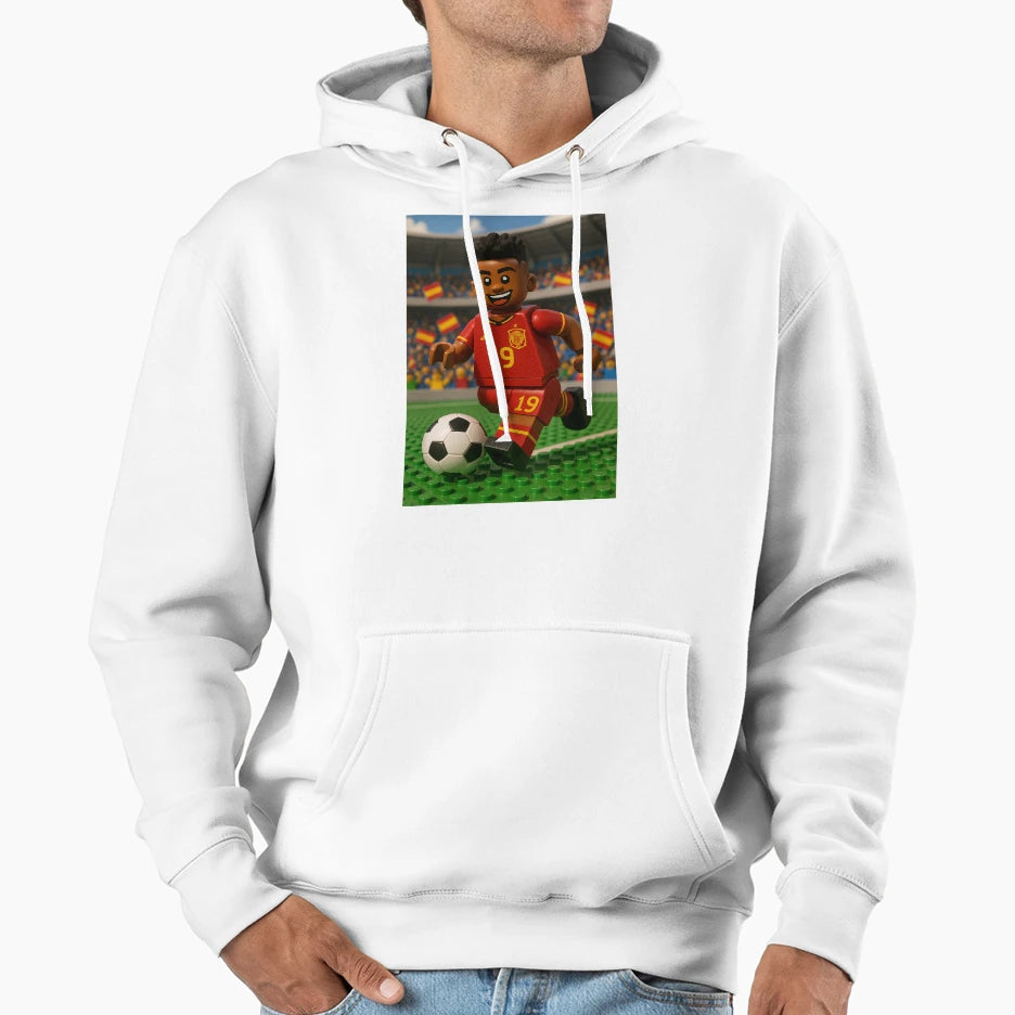 Block Lamine Hoodie - Casual Everyday Wear Men Women - T-Shirt, Sweatshirt, Hoodie