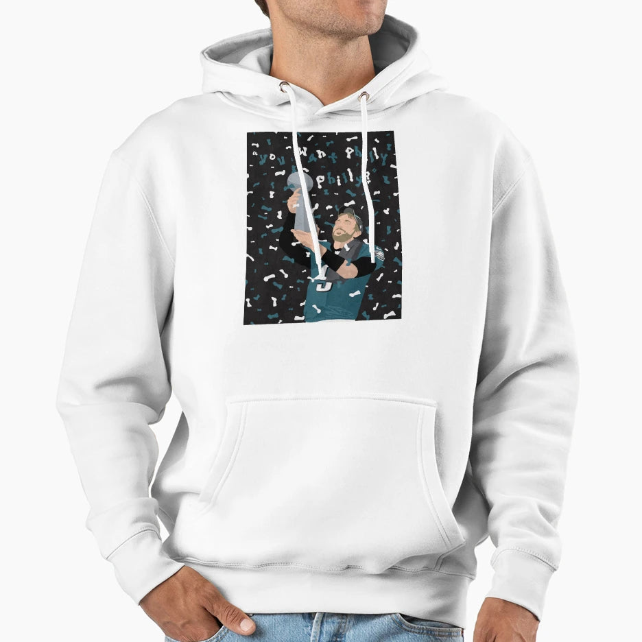 Philly Philly Hoodie - Custom Art Print Unisex - T-Shirt, Sweatshirt, Hoodie