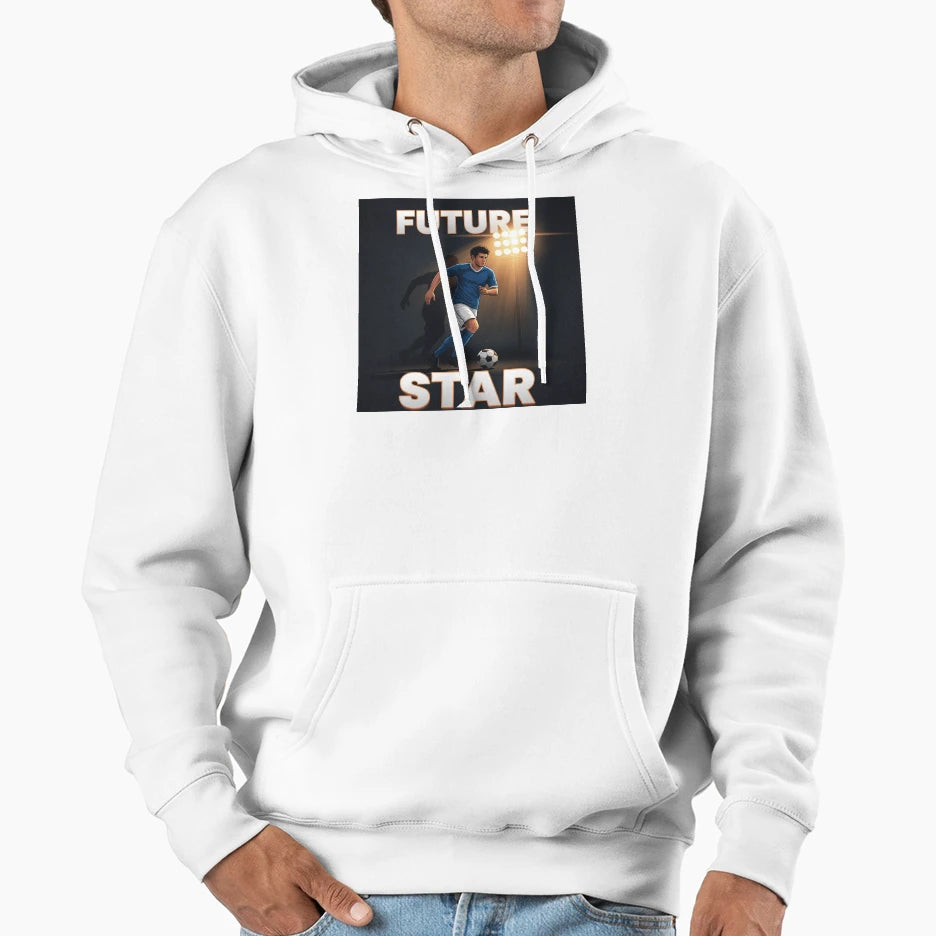 Future Star Young Football Player T-Shirt - Casual Everyday Wear Unisex - T-Shirt, Sweatshirt, Hoodie