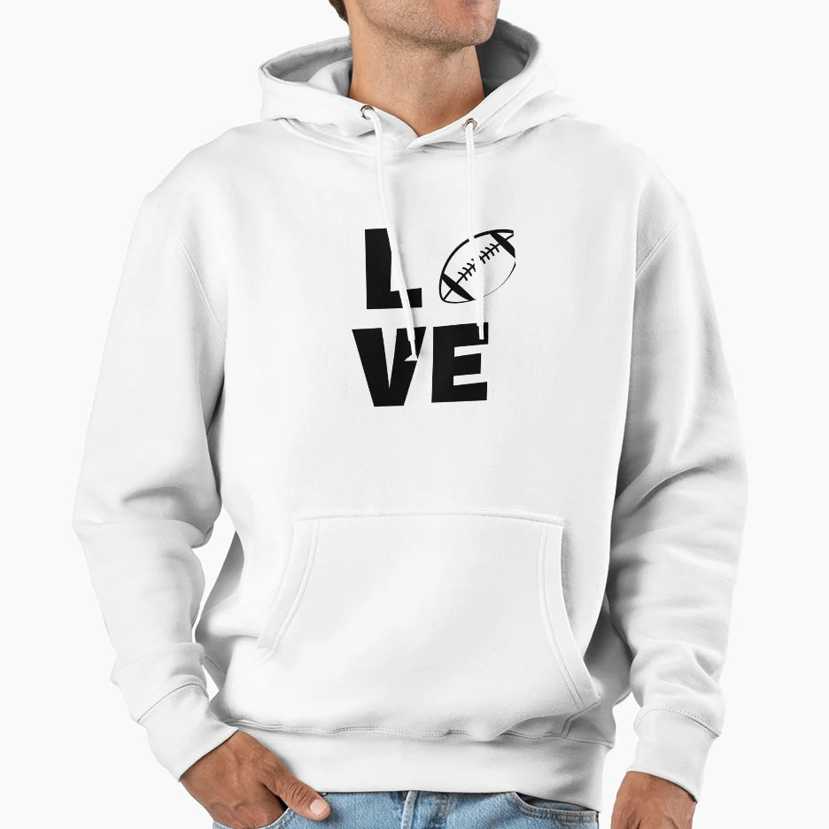 American Football Hoodie - Custom Art Print Men Women - T-Shirt, Sweatshirt, Hoodie