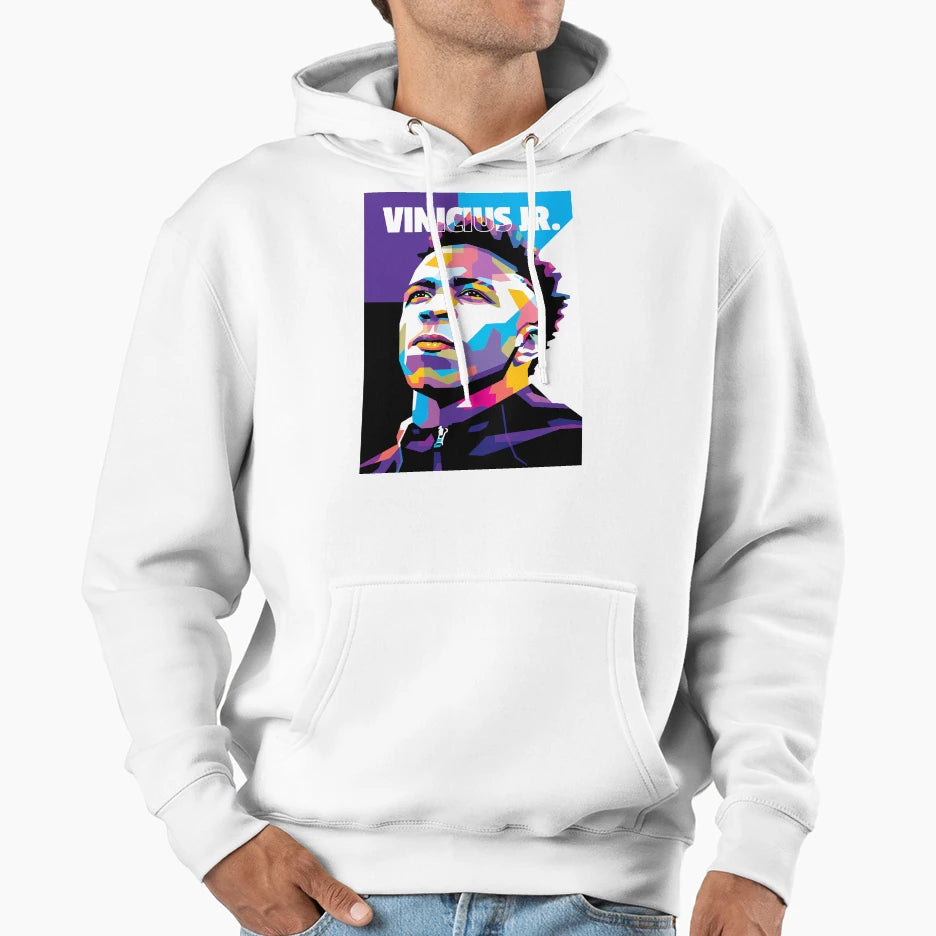 Vinicius Jr Wpap Hoodie - Novelty Apparel Unisex - T-Shirt, Sweatshirt, Hoodie