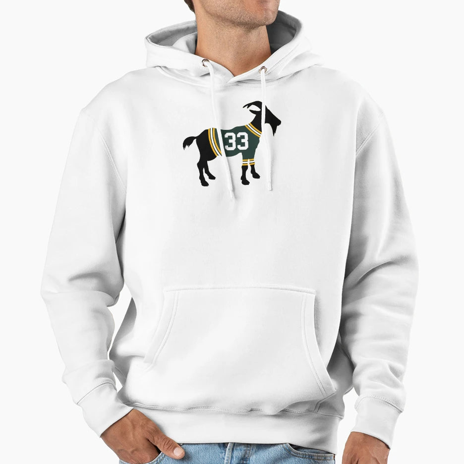Aaron Jones Goat Hoodie - Aesthetic Graphic for Adults - T-Shirt, Sweatshirt, Hoodie