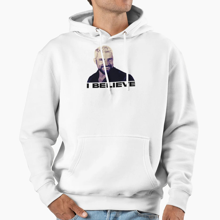 I Believe Joe Hendry Hoodie - Minimalist Print Men Women - T-Shirt, Sweatshirt, Hoodie